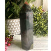 African Bloodstone Chunky Tower: A polished crystal tower known for its deep green and red hues, perfect for healing.