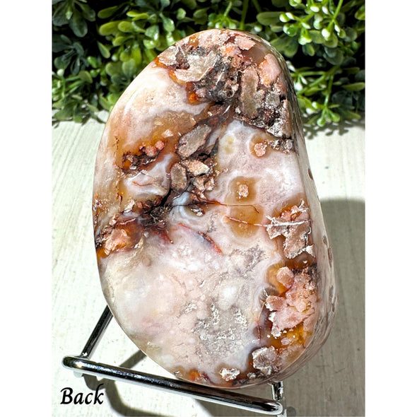 Genuine Pink Amethyst Flower Agate Bowl