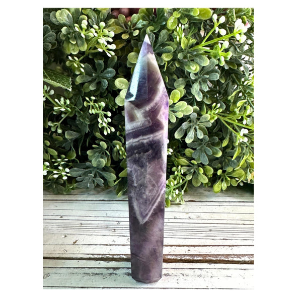 Handmade Amethyst Gemstone Pipe