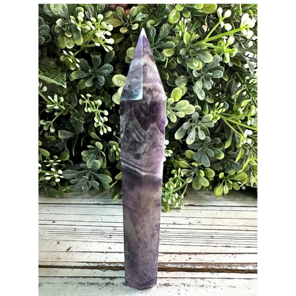 Handmade Amethyst Gemstone Pipe