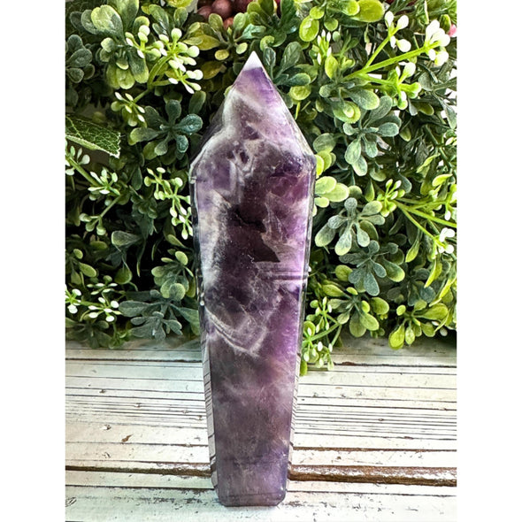 Handmade Amethyst Gemstone Pipe