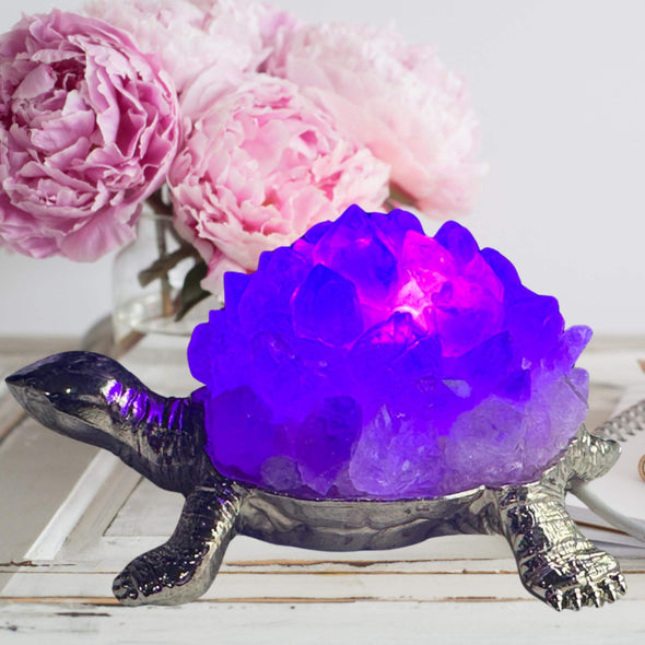 Dream Amethyst Turtle Night Light