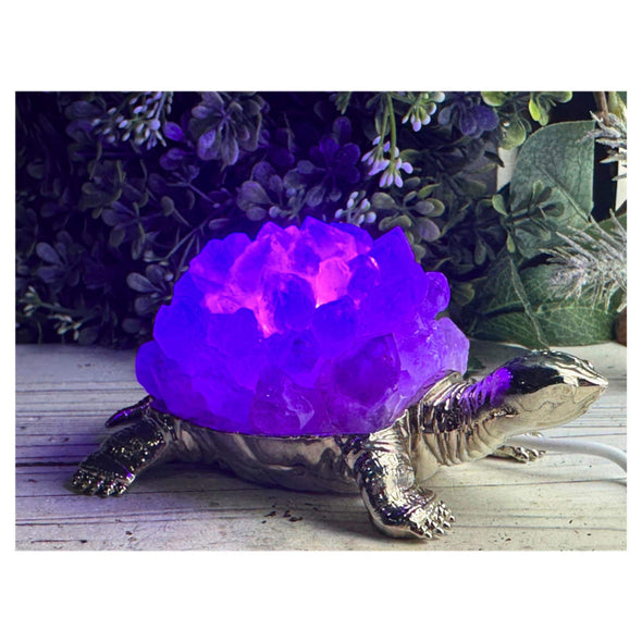 Dream Amethyst Turtle Night Light