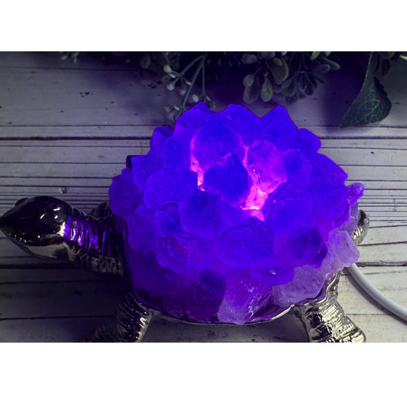 Dream Amethyst Turtle Night Light