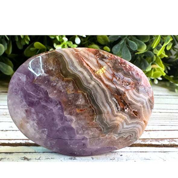 Crazy Lace Amethyst Pocket Crystal