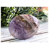 Crazy Lace Amethyst Pocket Crystal – A vibrant, portable stone offering uplifting energy, balance, and emotional clarity.