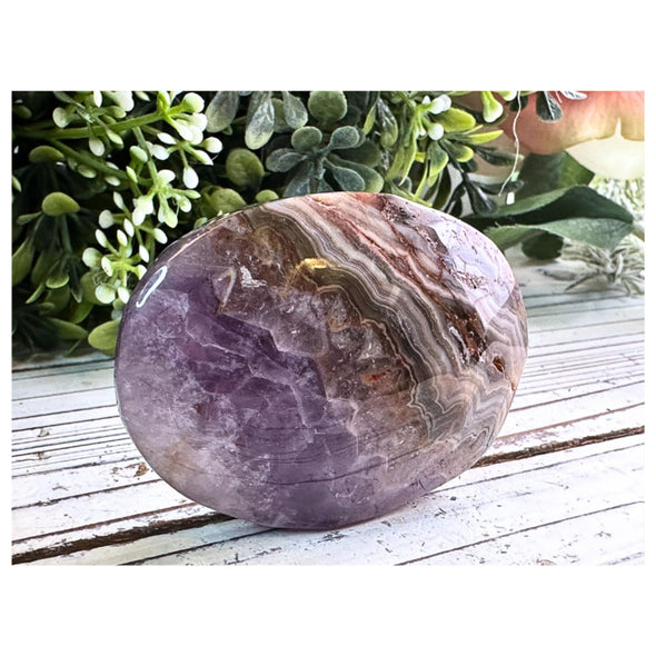 Crazy Lace Amethyst Pocket Crystal