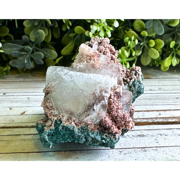 Apophyllite Crystal Cluster Specimen