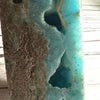 Blue Hemimorphite Crystal Tower, natural gemstone, healing crystal, spiritual decor, blue crystal point, metaphysical gift.