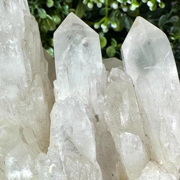 1.2 Lb Natural Raw Candle Quartz Cluster