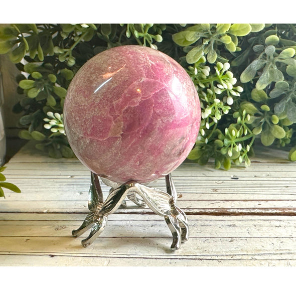 Pink Cobalto Calcite Crystal Ball