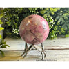 Pink Cobalto Calcite Crystal Ball – A vibrant crystal sphere promoting love, emotional healing, and positive energy.