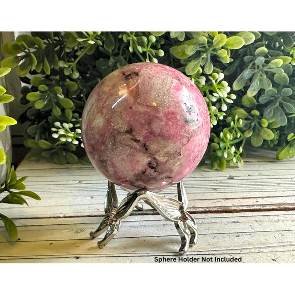 Pink Cobalto Calcite Crystal Ball