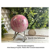 Pink Cobalto Calcite Crystal Ball – A vibrant crystal sphere promoting love, emotional healing, and positive energy.