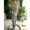 Dendritic Calcite Wand with Stand - Beautiful crystal wand with intricate patterns, perfect for meditation, and decor.