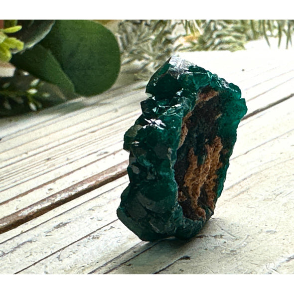 Natural Dioptase Crystal Specimen