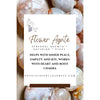 Information Card Showing Flower Agate Crystal Properites - Crystal Heart Journeys