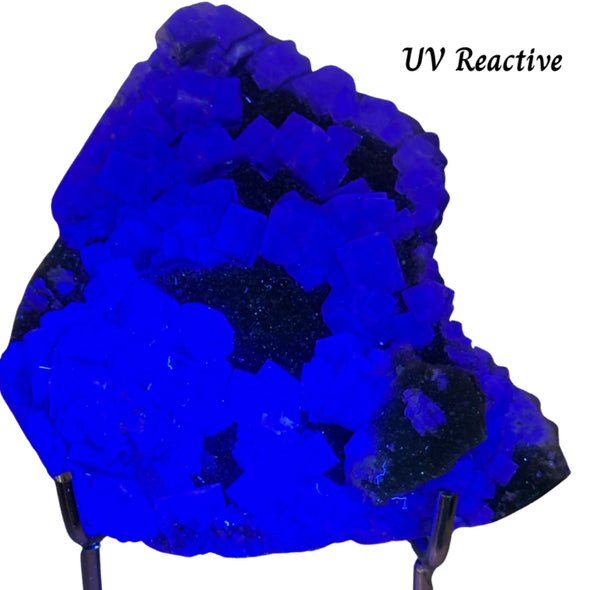 Fluorite Specimen With Galena Inclusions