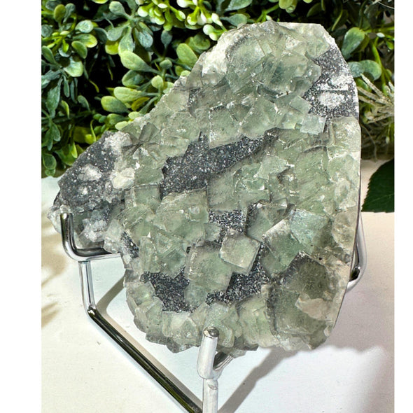 Fluorite Specimen With Galena Inclusions