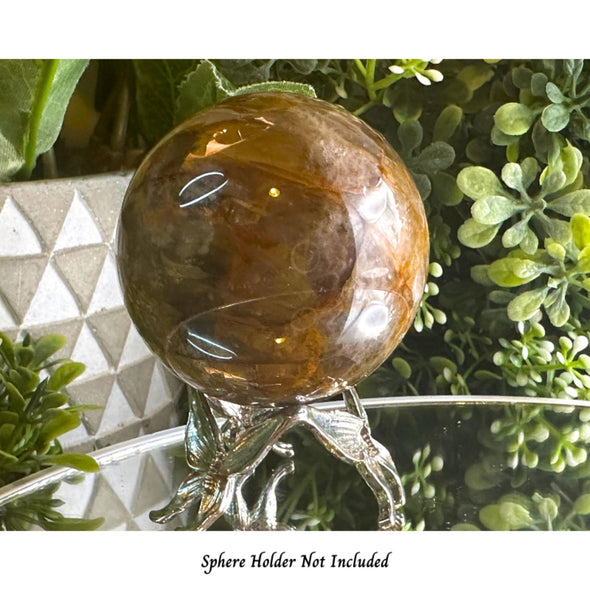 Natural Golden Healer Quartz Sphere