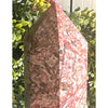 Leopardskin Jasper Tower 6 in: Stunning polished crystal tower with unique spotted patterns, perfect for crystal collections