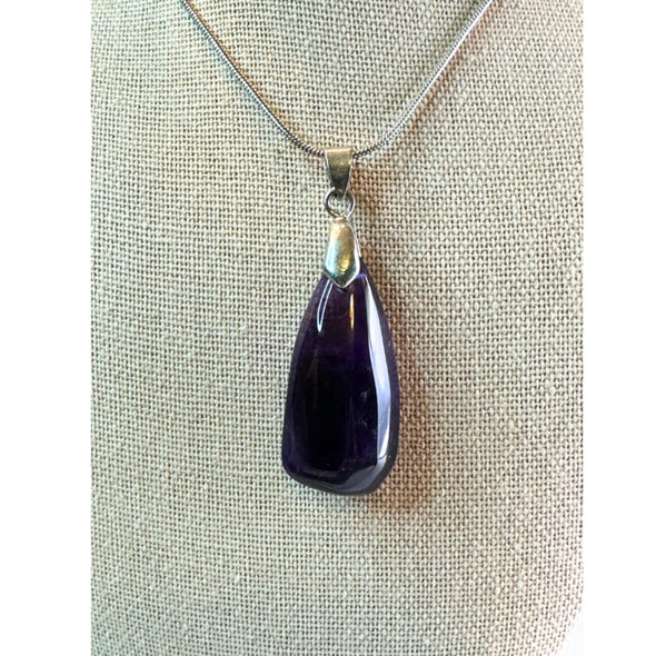 Uruguay Amethyst Pendant Necklace