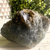 Mica and Golden Pyrite Specimen, sparkling mineral with metallic luster. A perfect geological collector's item