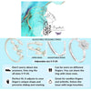  Information Card Showing Adjustable Ring Sizing - Crystal Heart Journeys