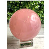 Rose Quartz Sphere for Self Love, natural pink crystal, healing stone, promotes love and emotional healing, perfect gift