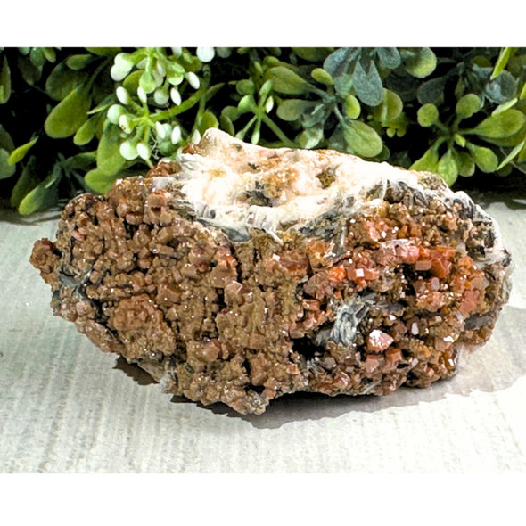 Red Vanadinite Crystal Specimen