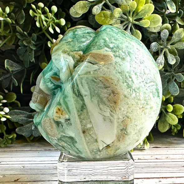 Genuine Variscite Crystal Sphere