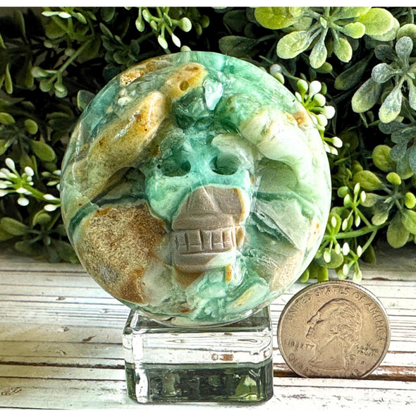 Genuine Variscite Crystal Sphere