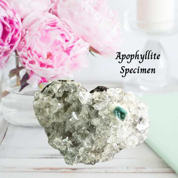 Radiant Apophyllite Crystal Cluster